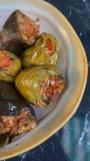 Zeytinyağlı Patlıcan Dolması (500Gr.) görseli