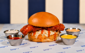 Hot Bite Chicken Burger görseli