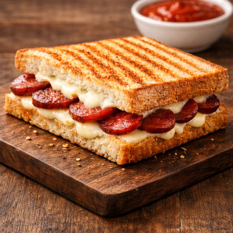 Sucuklu Kaşarlı Tost görseli