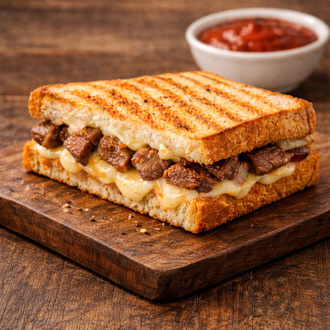 Kavurma Kaşarlı Tost görseli