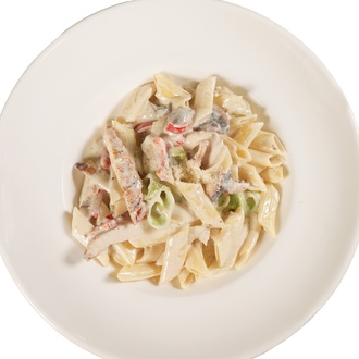 Tavuk Izgara Dilimli Kremalı Mantarlı Penne (300 Gr.) görseli
