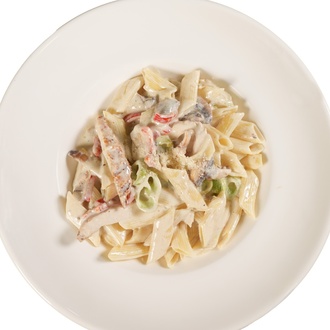 Mantar Soslu Tavuk & Penne Makarna görseli