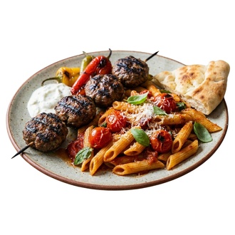Izgara Tavuk & Köz Domates Soslu Penne görseli