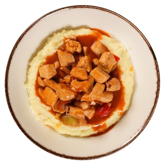 Tavuk Sote & Kaşarlı Patates Püresi görseli