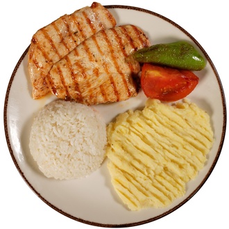 Izgara Duble Tavuk & Pirinç Pilavı görseli