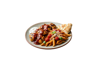 Acı Soslu Tavuk & Penne Makarna görseli
