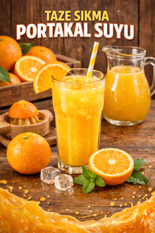 Sıkma Portakal Suyu (300 Ml) görseli
