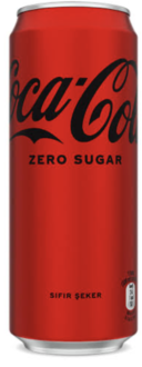 Coca Cola Zero Sugar (330 Ml) görseli
