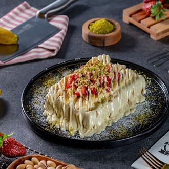 Beyaz Çikolata Waffle görseli