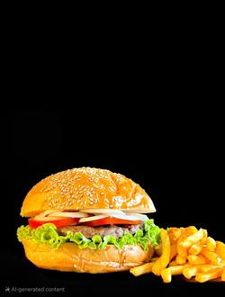 Tandır Cheese Burger Menü 1 görseli