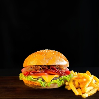 Tandır Kasap Burger Menü 1 görseli