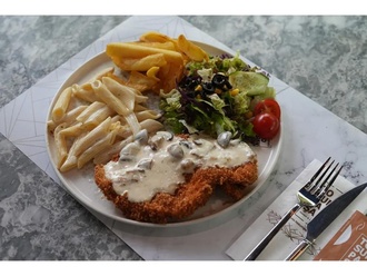 Mantar Soslu Schnitzel görseli