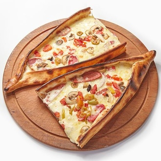 Kaşarlı Mantarlı Pide görseli