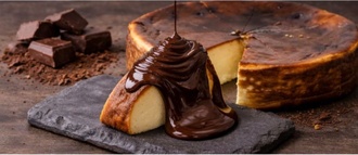 Bitter Çikolatalı San Sebastian (10 Kişilik) görseli