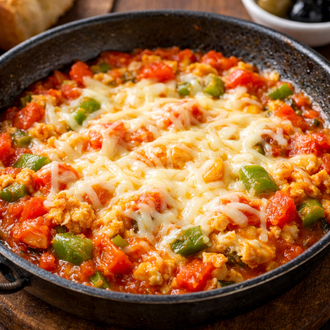 Kaşarlı Menemen görseli