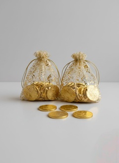 Kese Para Altın Çikolata görseli