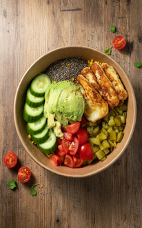 Avokado Hellim Bowl görseli