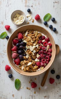 Orman Meyveli Mercan Protein Bowl görseli