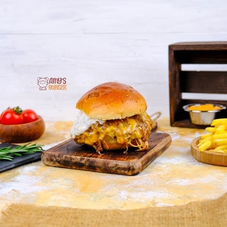 Tiftik Burger+coca Cola görseli