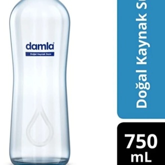 Damla Cam Şişe Su ( 330 Ml ) görseli