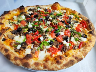 Vegetarian Pizza görseli