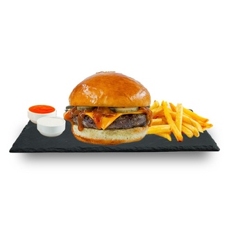 Double Bbq Burger 90 Gr görseli