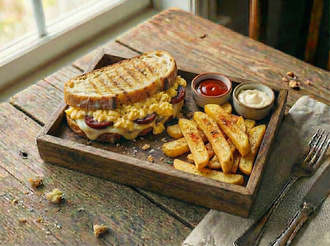 Sucuklu Yumurtalı Tost görseli