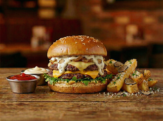 Truffle Smash Burger görseli