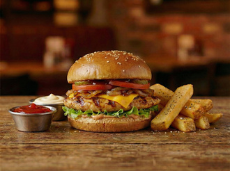 Bbq Tavuk Burger görseli