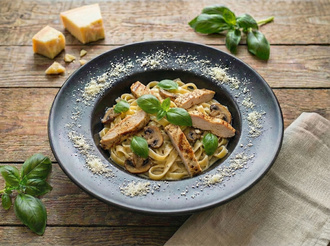 Fettuccine Alfredo görseli