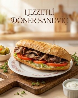 100% Dana Kıyma Döner görseli