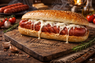 Hot Dog & Mozarella (Sandviç) görseli