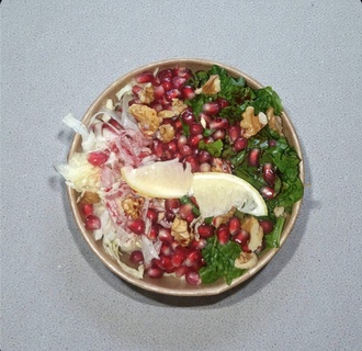 Nar Taneli Göbek & Roka – Cevizli Salata(120 Kcal ) görseli