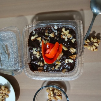 Cennet Hurması Pudingi (140 Kcal) görseli