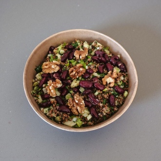 Meksika Fasulyeli Greçka Salatası (150 Kcal) görseli