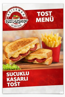 Sucuklu Kaşarlı Tost görseli
