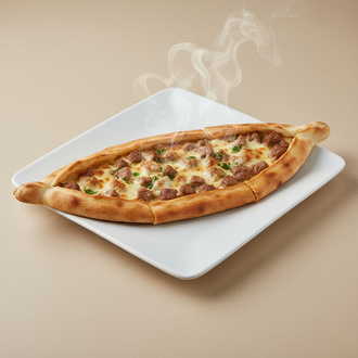 Kavurmalı Kaşarlı Pide görseli