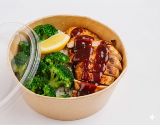 Barbekü Soslu Chicken Bowl görseli