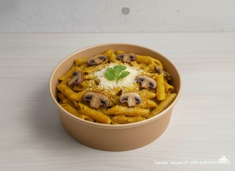 Pasta Al Curry E Funghi 8 görseli