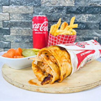 Katık Tavuk Soba Dürüm Menü Coca Cola İle görseli