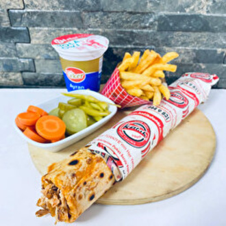 Katık Zurna Tavuk Döner Dürüm Menü Ayran İle görseli