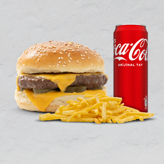 Hamburger + Patates Kızartma+ Kola görseli