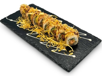 Sake Tempura İnside Out Roll görseli