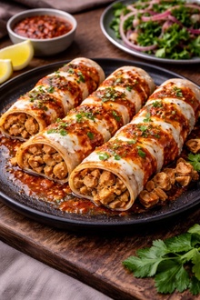 Yoğurtlu Tavuk Tantuni Dürüm görseli
