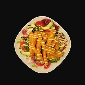 Çıtır Tavuk Salata görseli