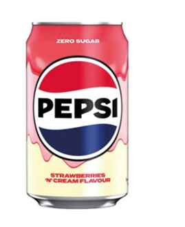 Pepsi Strawberries & Cream görseli