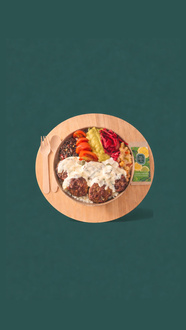 Mozerella Köfte Bowl görseli