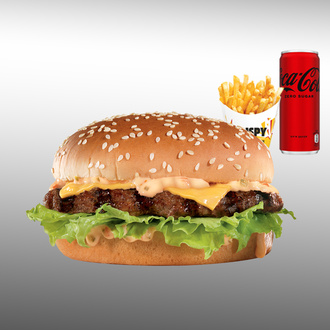 The Carls Cheese Burger Menü görseli