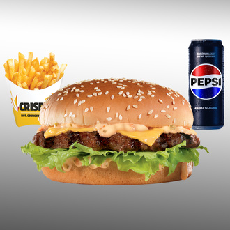 The Carls Cheese Burger Menü görseli