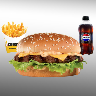The Carls Cheese Burger Menü görseli